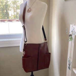 Fossil large crossbody bag